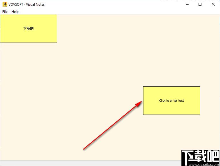 VovSoft Visual Notes下载,桌面笔记,标签工具
